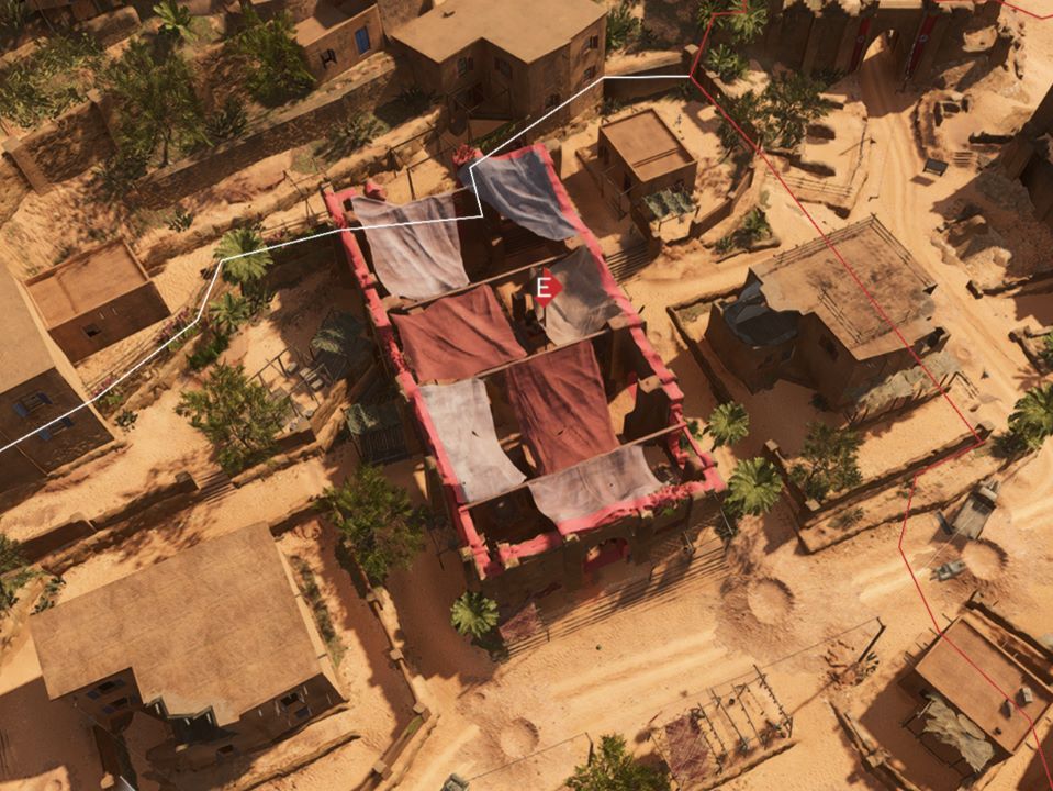 E拠点の俯瞰図 E拠点の俯瞰図