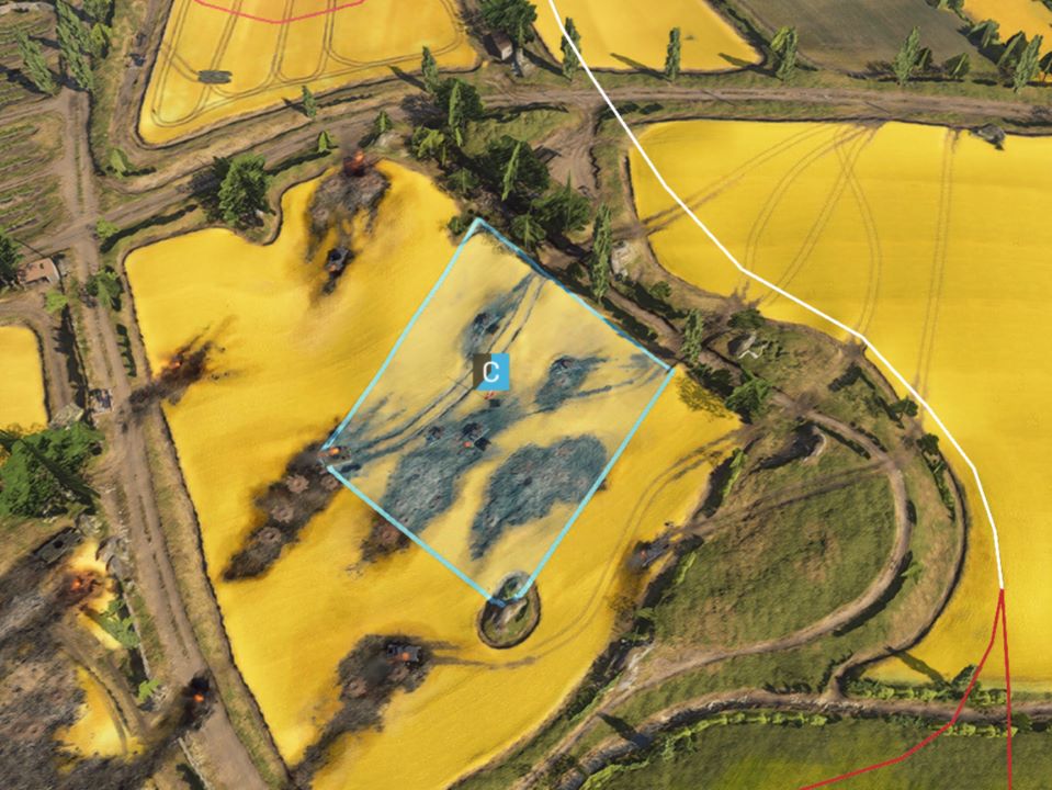 C拠点の俯瞰図 C拠点の俯瞰図