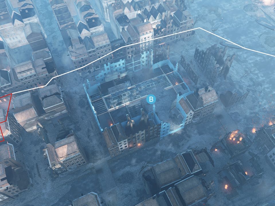 B拠点の俯瞰図 B拠点の俯瞰図