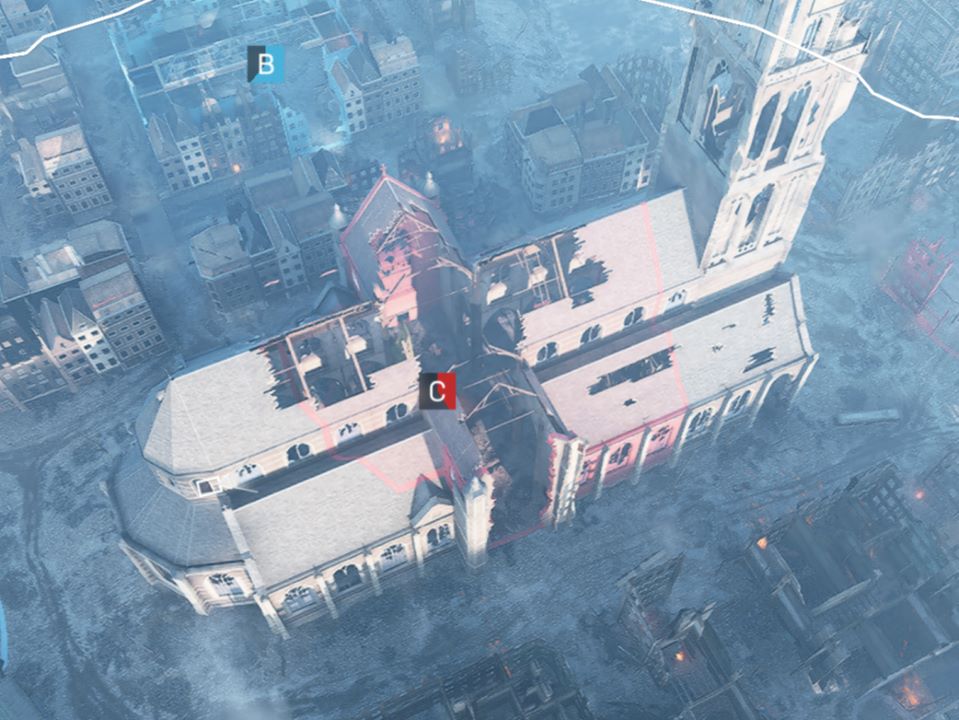 C拠点の俯瞰図 C拠点の俯瞰図