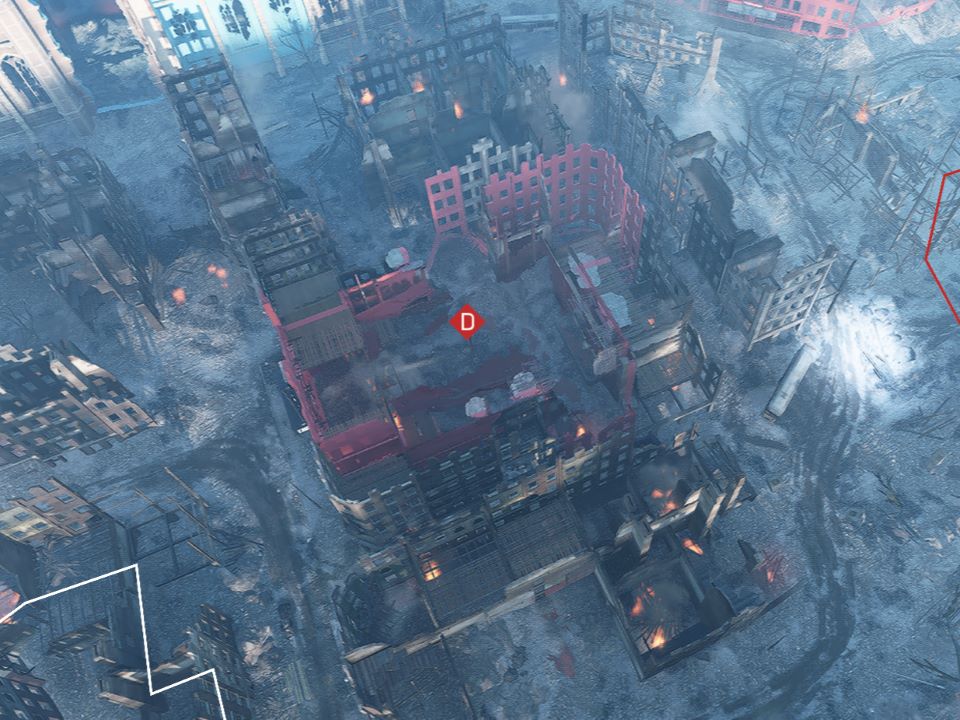 D拠点の俯瞰図 D拠点の俯瞰図