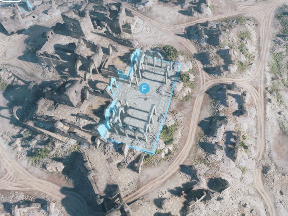 F拠点の俯瞰図 F拠点の俯瞰図