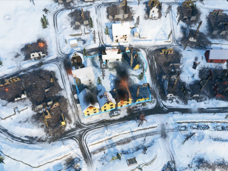 C拠点の俯瞰図 C拠点の俯瞰図