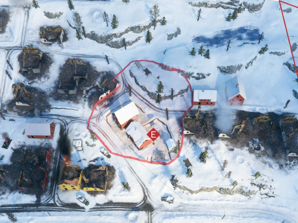 E拠点の俯瞰図 E拠点の俯瞰図