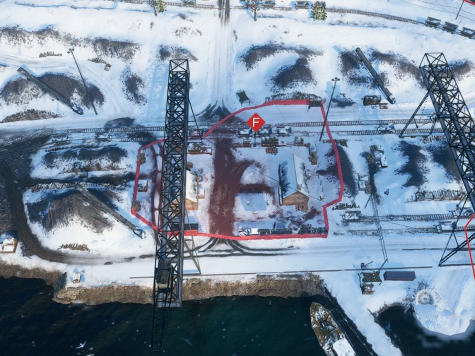 F拠点の俯瞰図 F拠点の俯瞰図