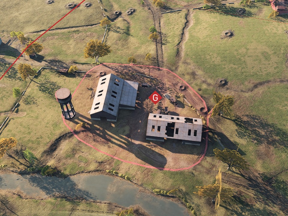 G拠点の俯瞰図 G拠点の俯瞰図