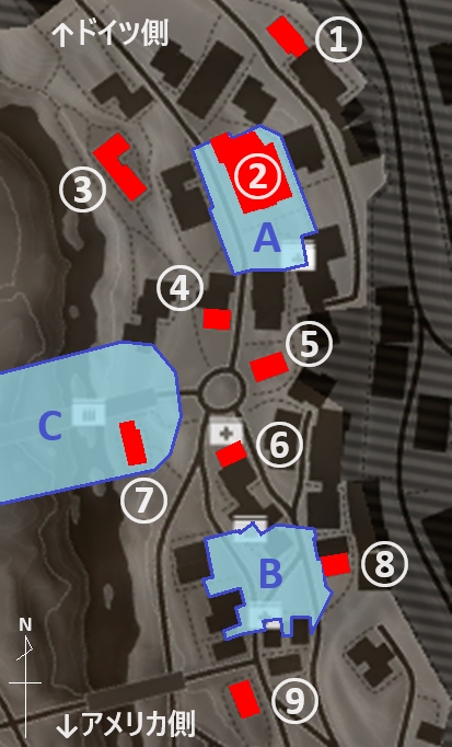 市街地全体マップ 市街地全体マップ