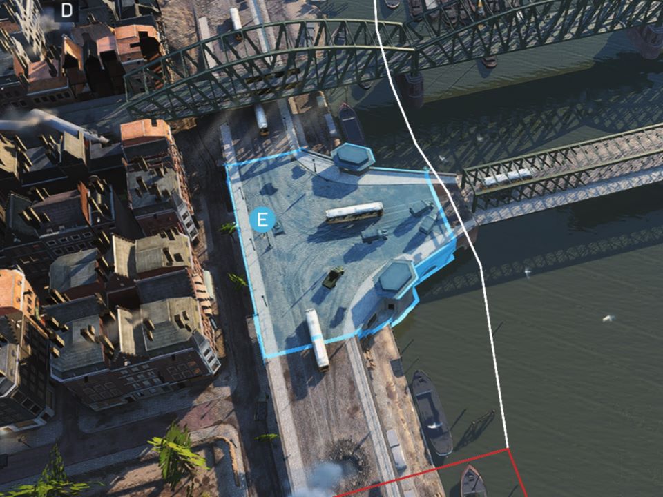 E拠点の俯瞰図 E拠点の俯瞰図