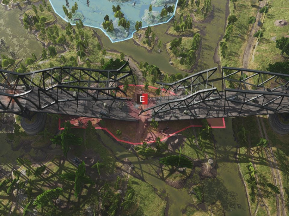 E拠点の俯瞰図 E拠点の俯瞰図